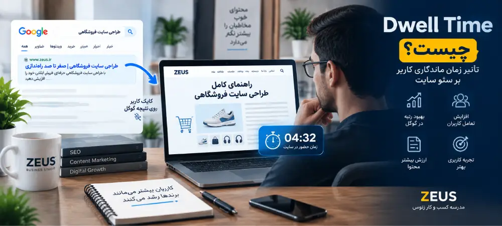 Dwell Time چیست؟ تاثیر زمان ماندگاری کاربر بر سئو